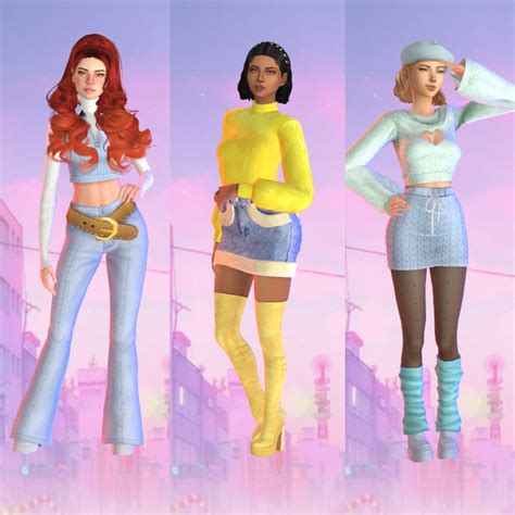 Totally Spies! Lookbook – @westernraspberry on Tumblr.